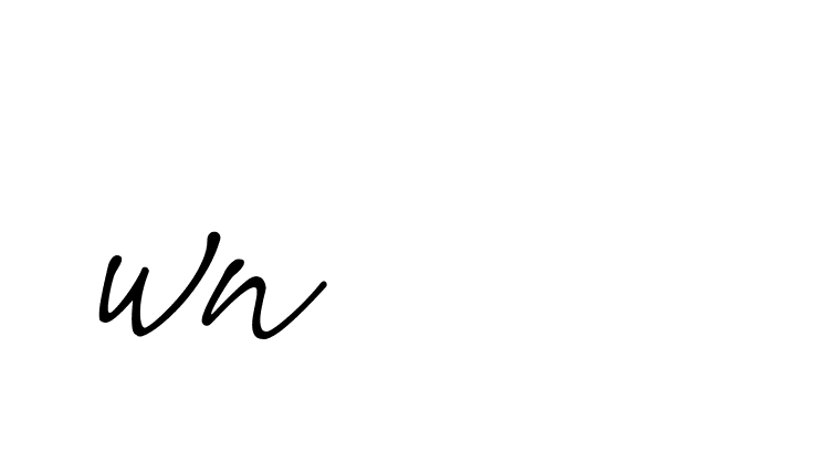 Signature of wn