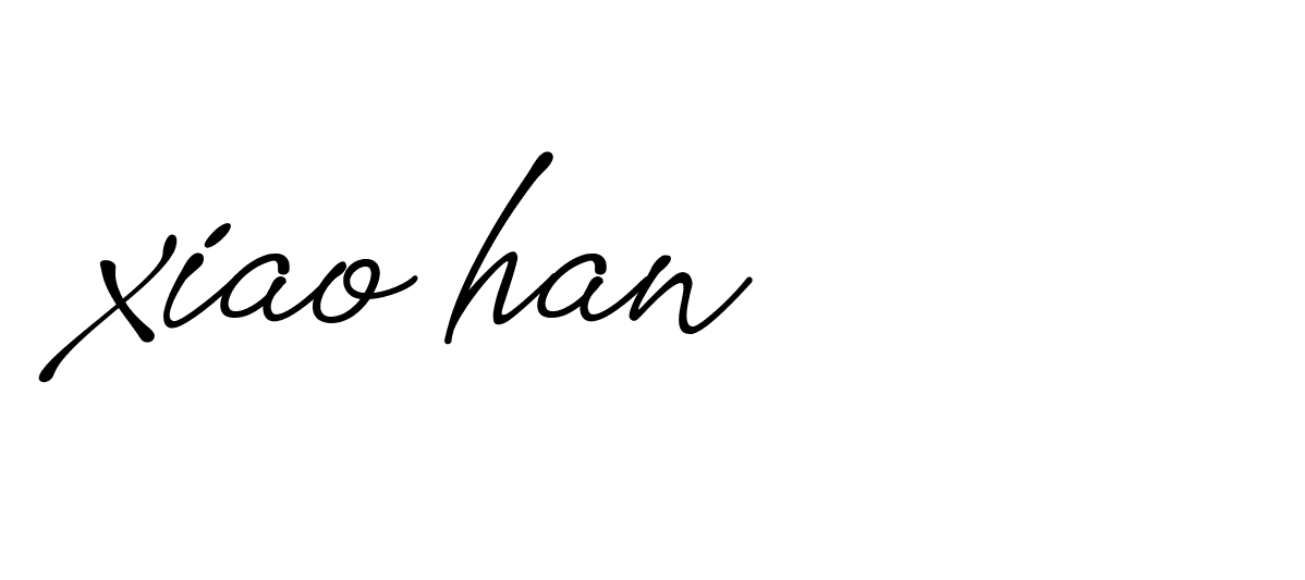 Signature of xiao-han