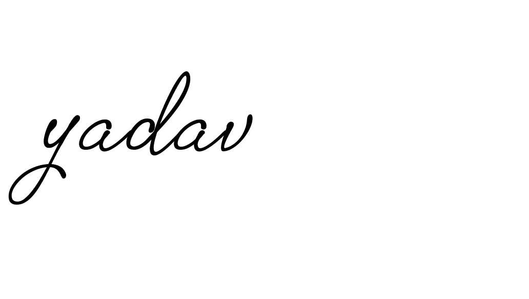 Signature of yadav