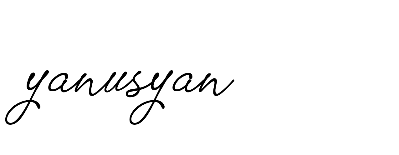 Signature of yanusyan