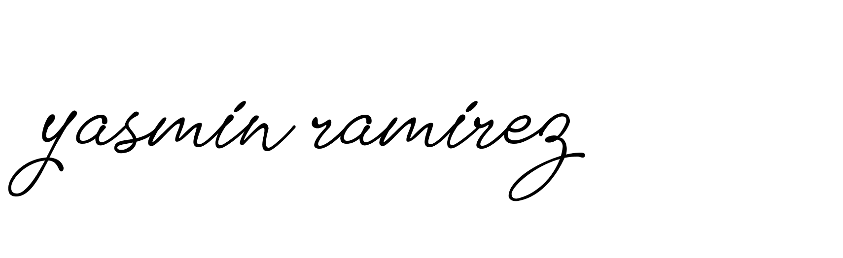 Signature of yasmin-ramirez