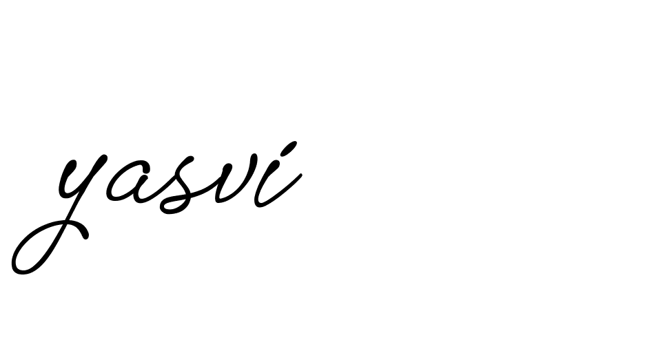 Signature of yasvi