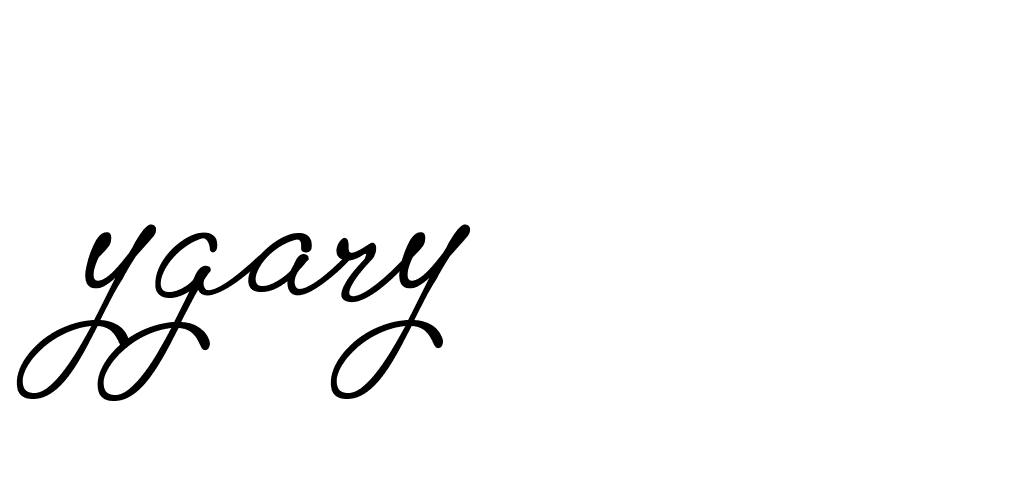 Signature of ygary