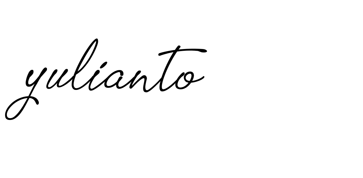 Signature of yulianto