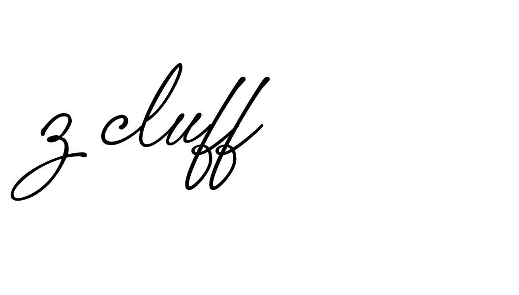 Signature of z-cluff