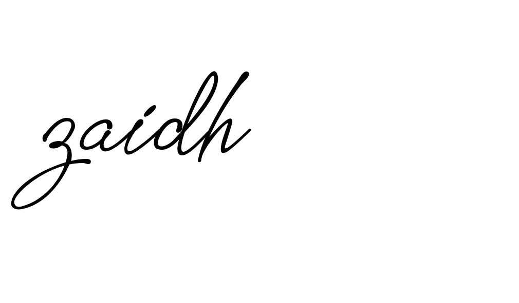 Signature of zaidh