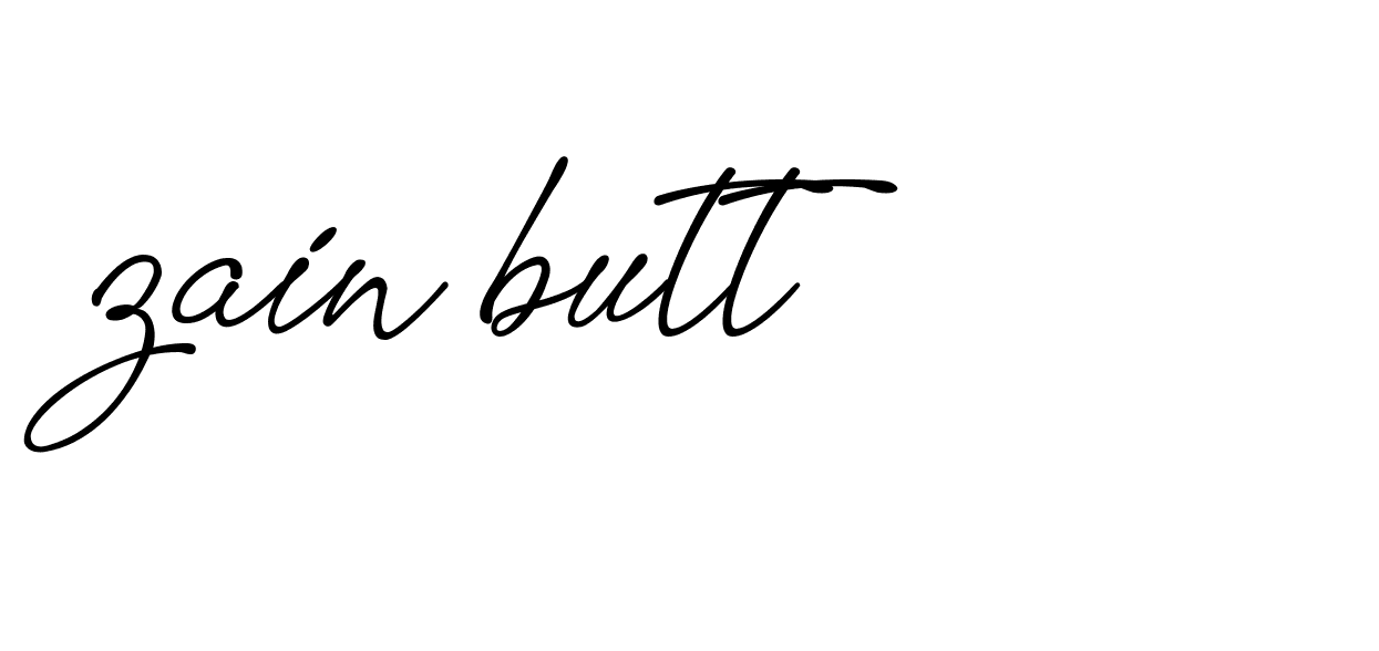 Signature of zain-butt