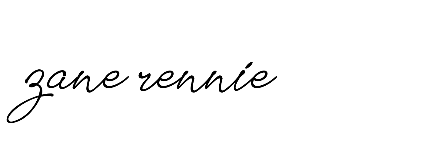 Signature of zane-rennie