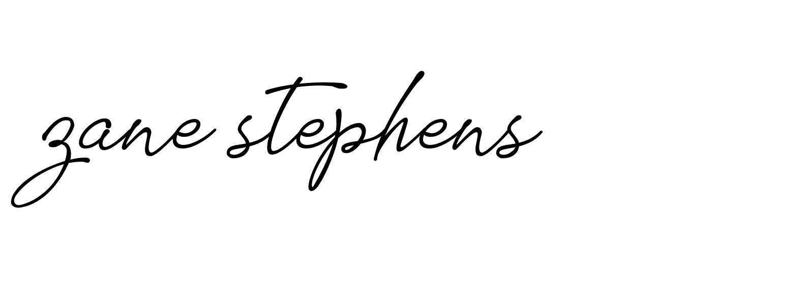 Signature of zane-stephens