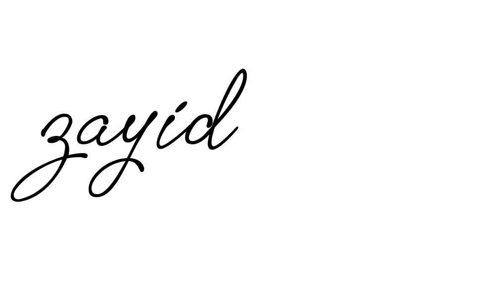 Signature of zayid