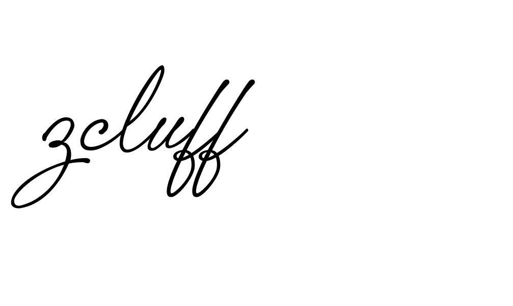 Signature of zcluff