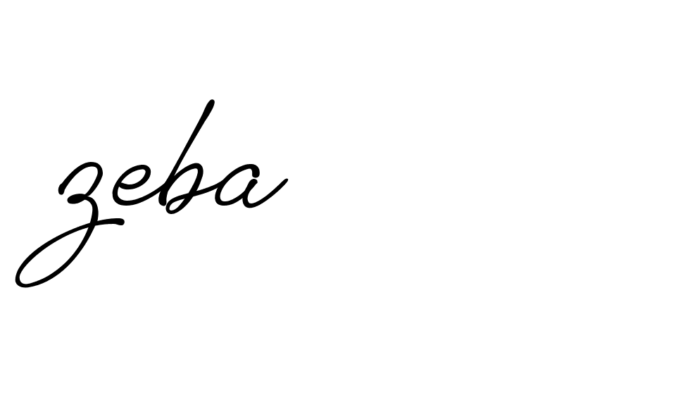 Signature of zeba-