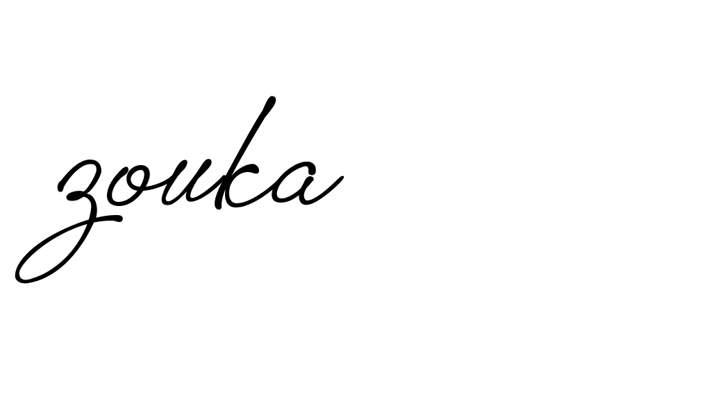 Signature of zouka