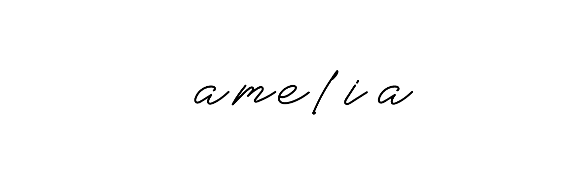 Signature of -----------amelia