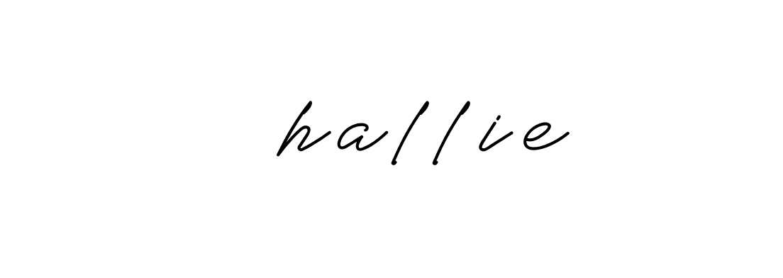 Signature of -----------hallie