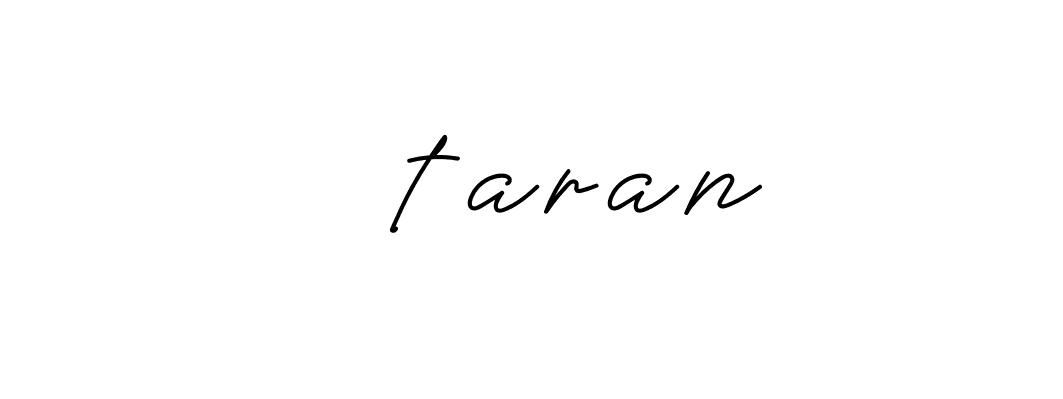 Signature of -----------taran