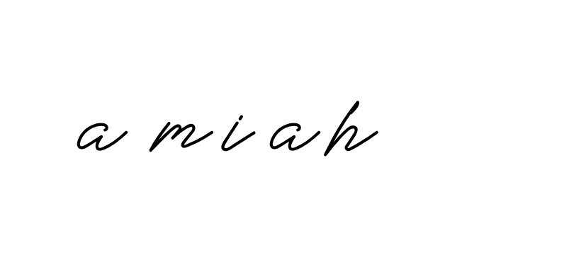 Signature of a-miah