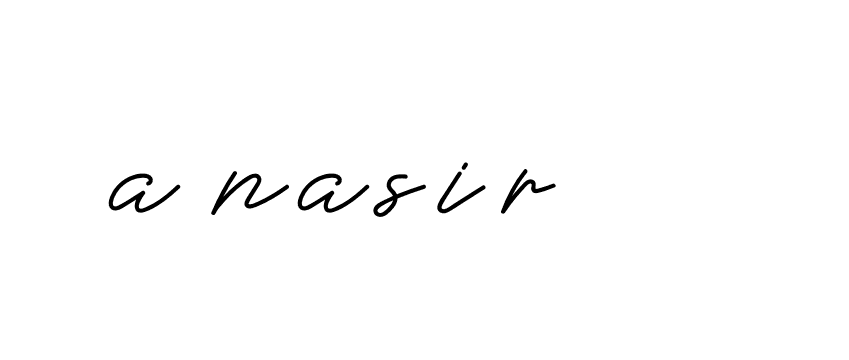 Signature of a-nasir