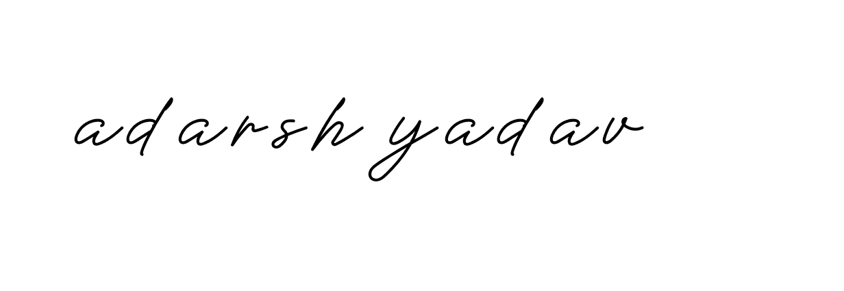 Signature of adarsh-yadav