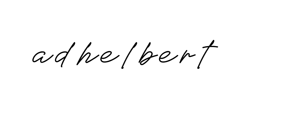 Signature of adhelbert