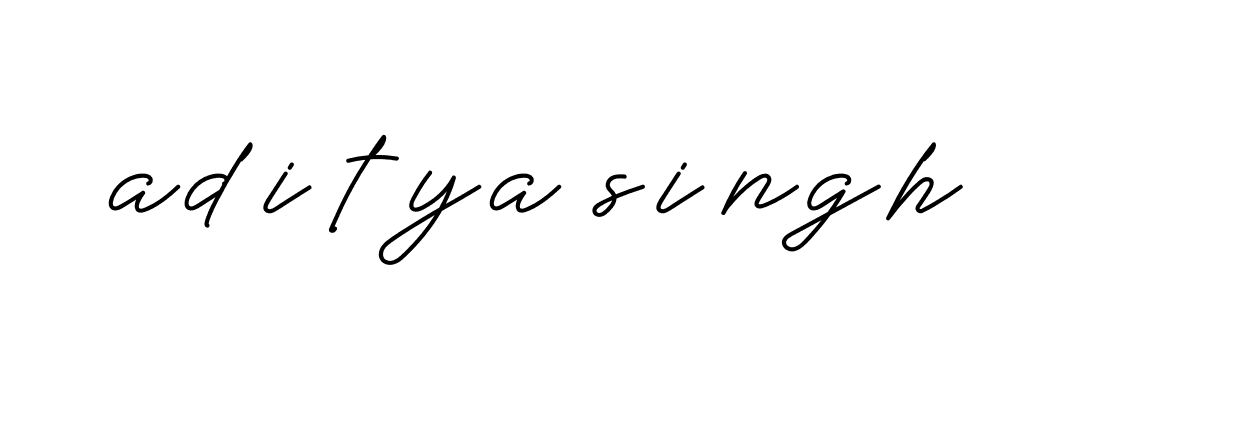 Signature of aditya-singh