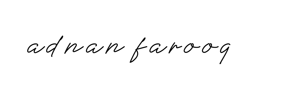 Signature of adnan-farooq