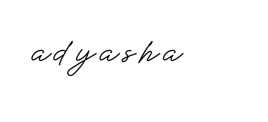 Signature of adyasha