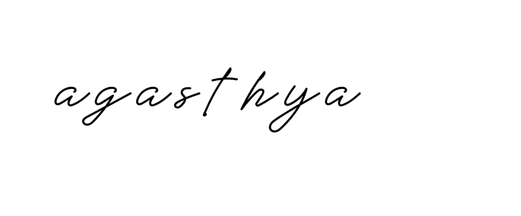 Signature of agasthya-