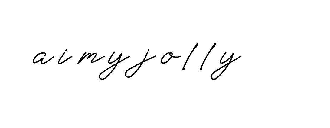 Signature of aimyjolly