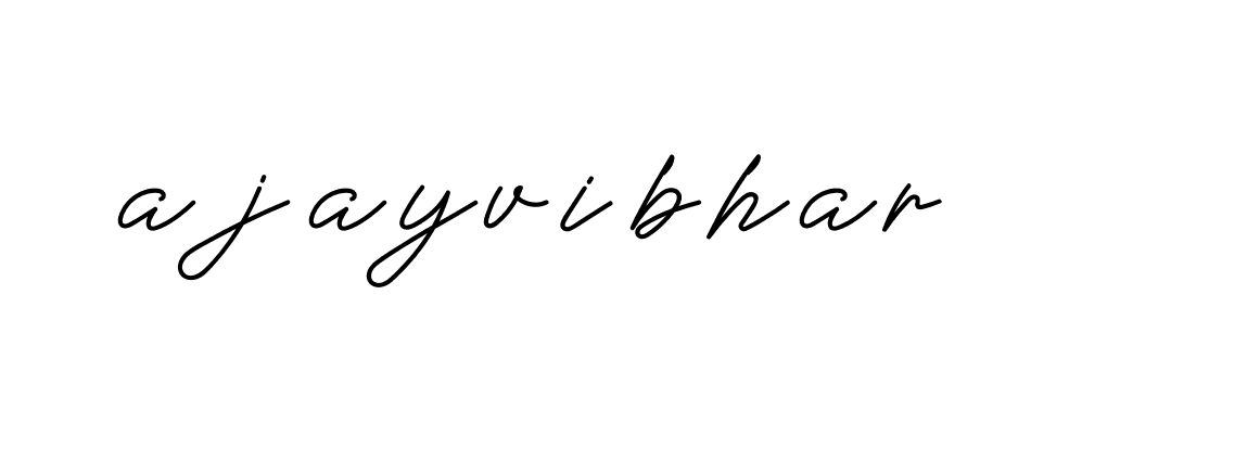 Signature of ajayvibhar