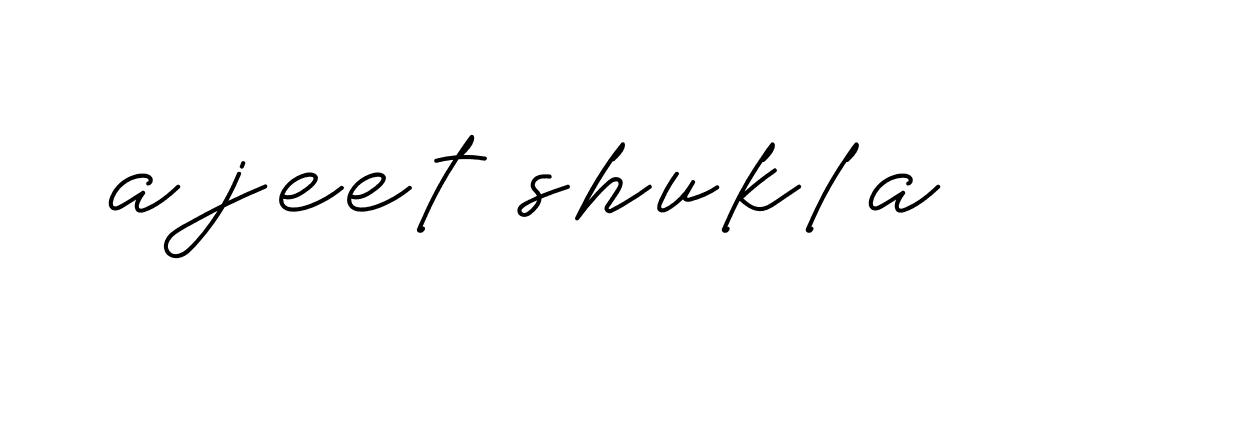 Signature of ajeet-shukla-