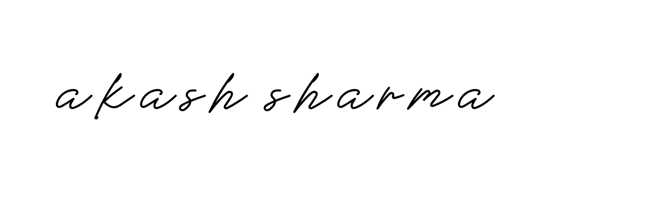 Signature of akash-sharma