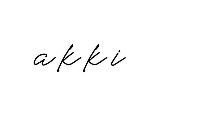 Signature of akki