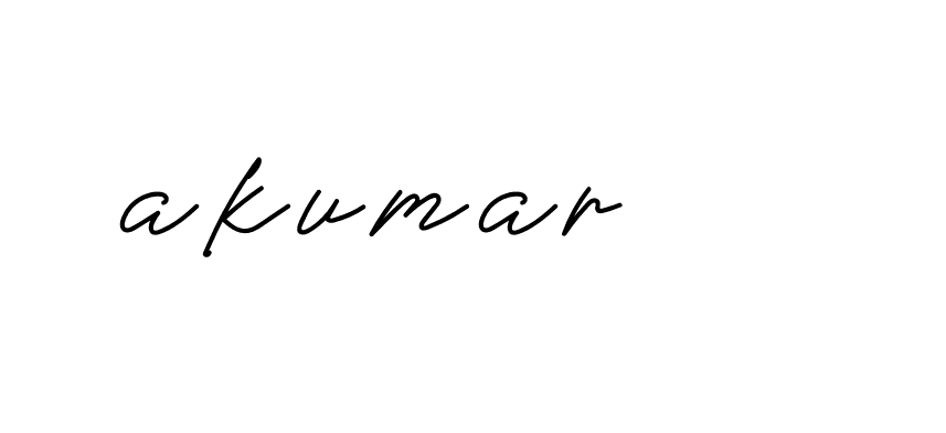 Signature of akumar