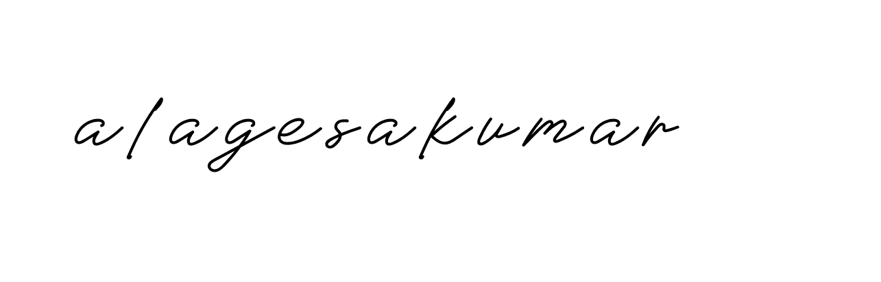 Signature of alagesakumar