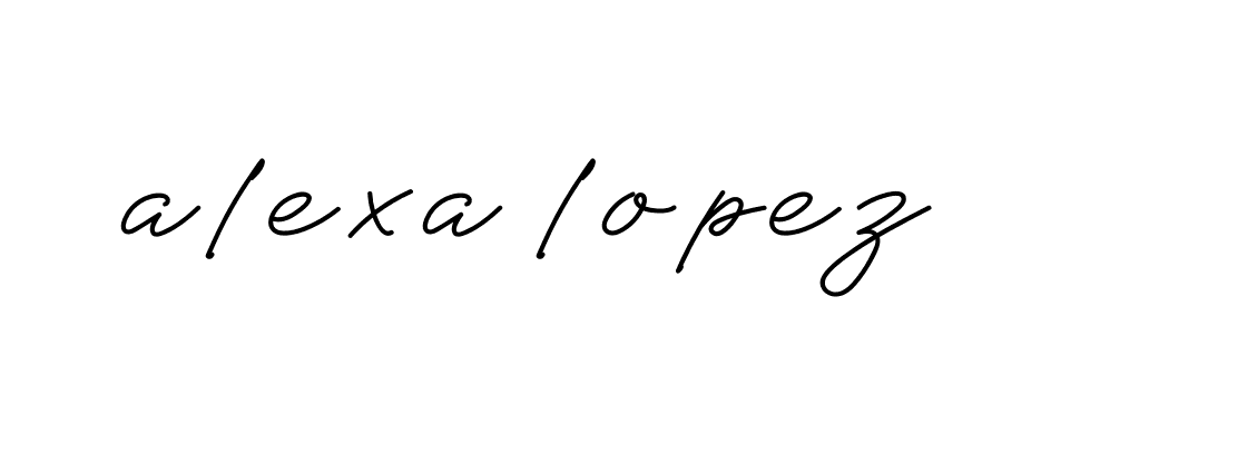 Signature of alexa-lopez