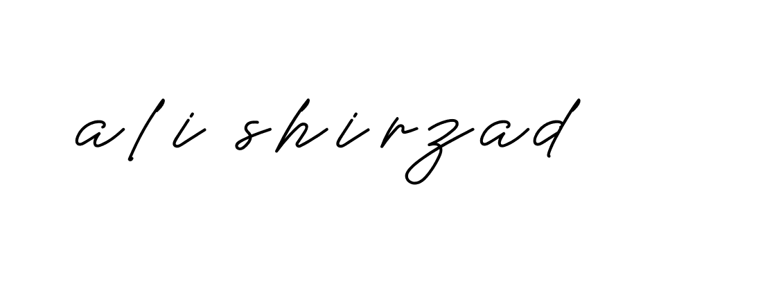 Signature of ali-shirzad