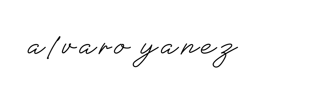 Signature of alvaro-yanez