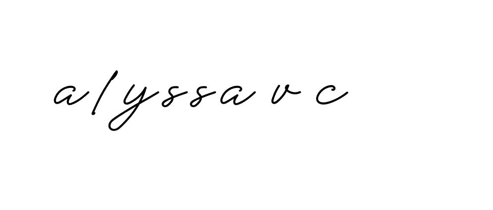 Signature of alyssa-v-c