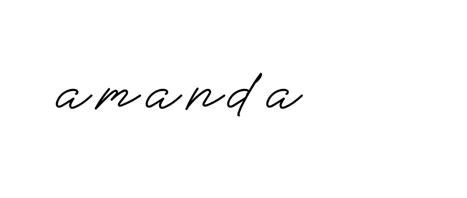 Signature of amanda-