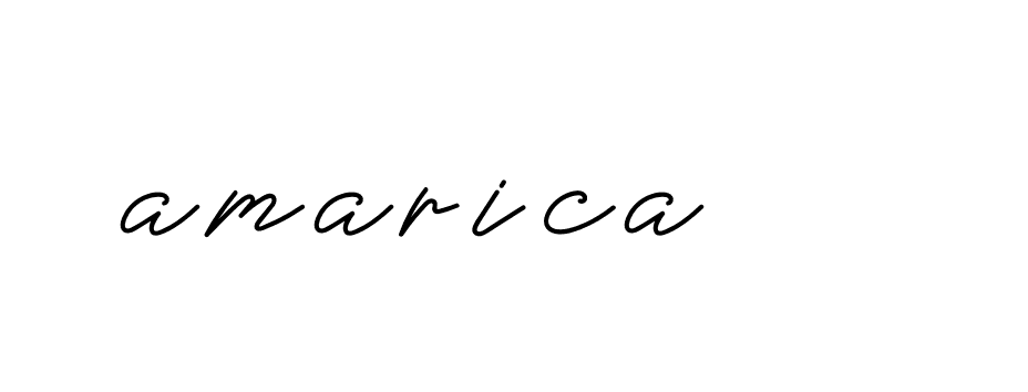 Signature of amarica