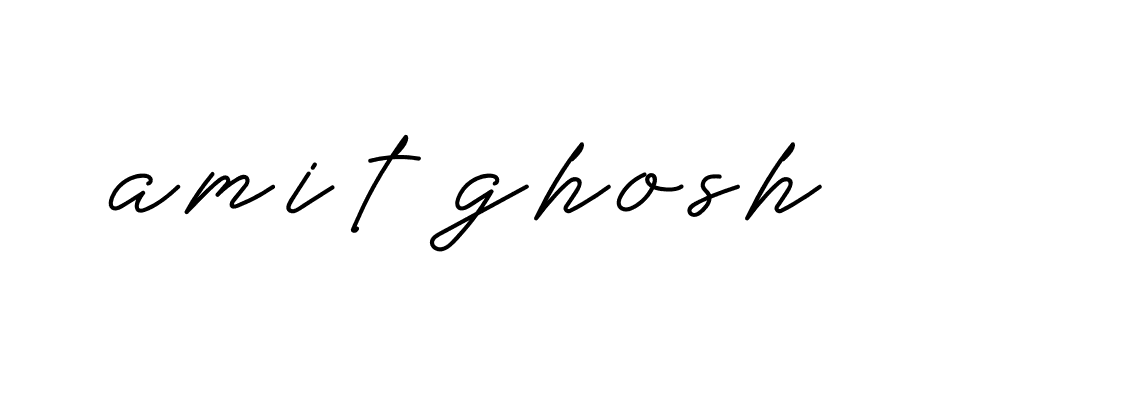 Signature of amit-ghosh-