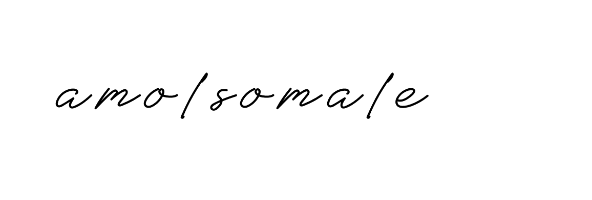 Signature of amolsomale-