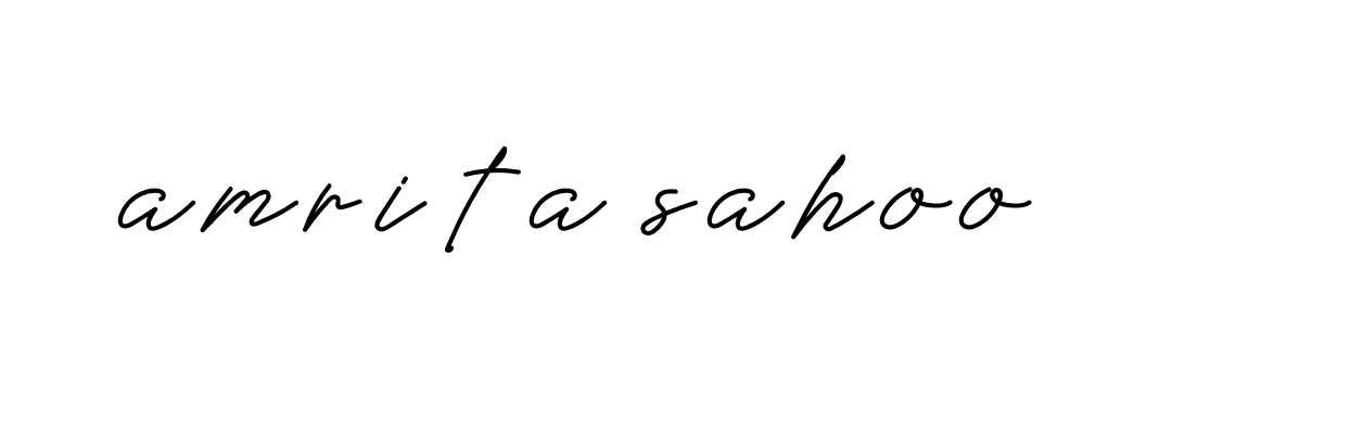 Signature of amrita-sahoo