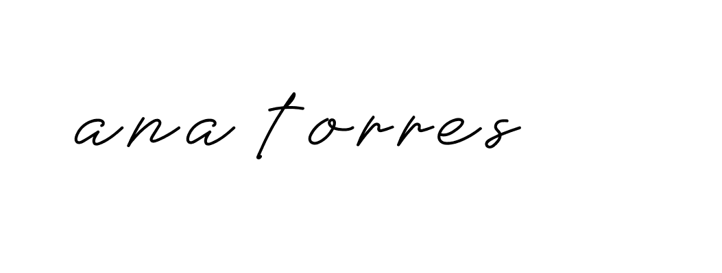 Signature of ana-torres