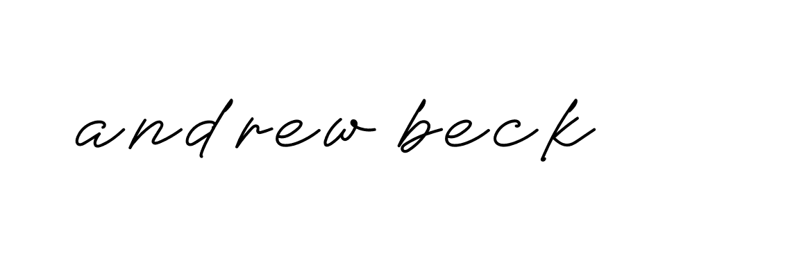 Signature of andrew-beck