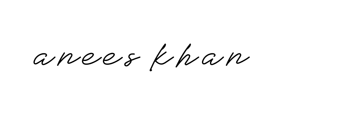 Signature of anees-khan