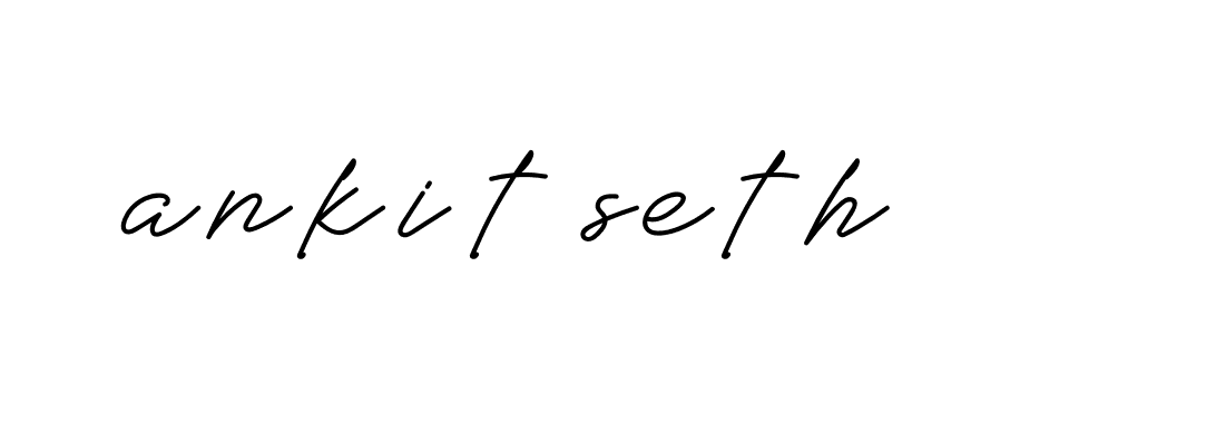 Signature of ankit-seth