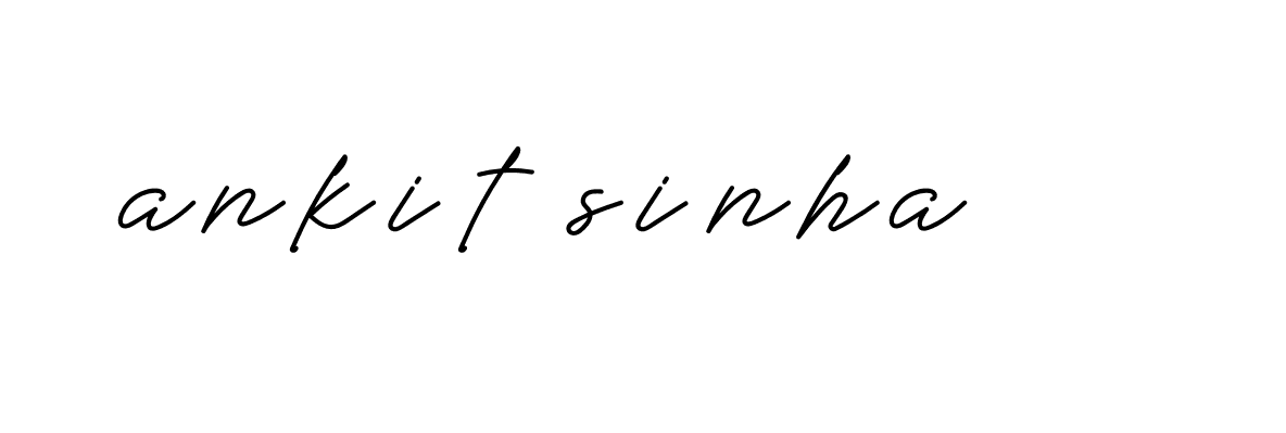 Signature of ankit-sinha