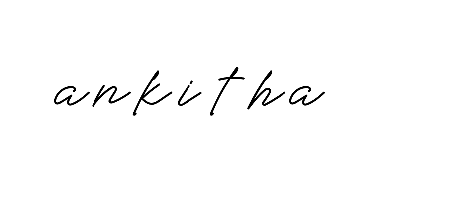 Signature of ankitha